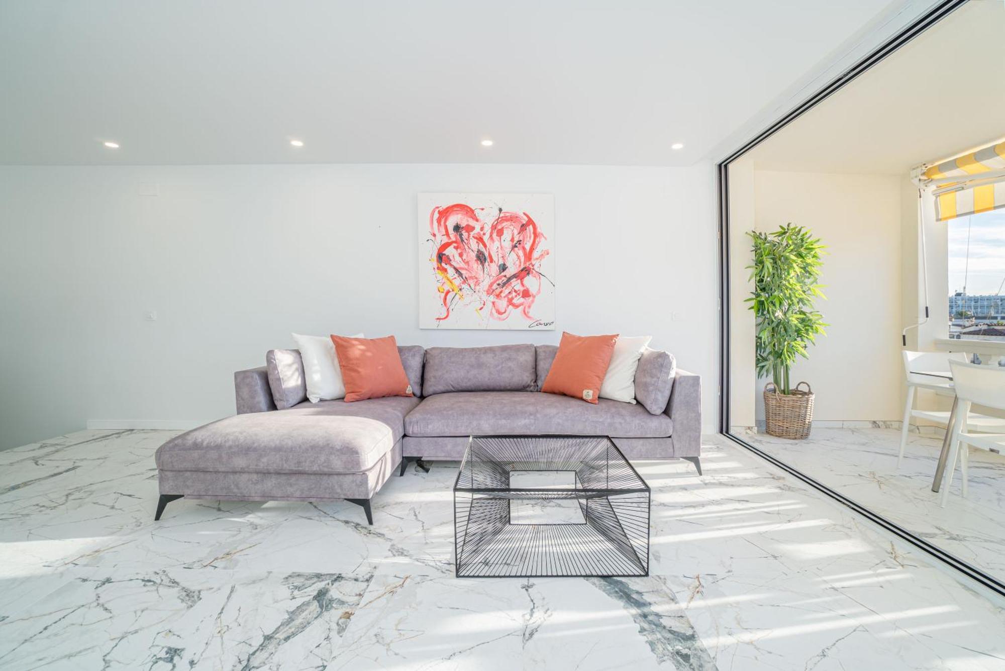 Apartmán Moderno Apartamento Frente Al Canal Con Terrazas Empuriabrava Exteriér fotografie